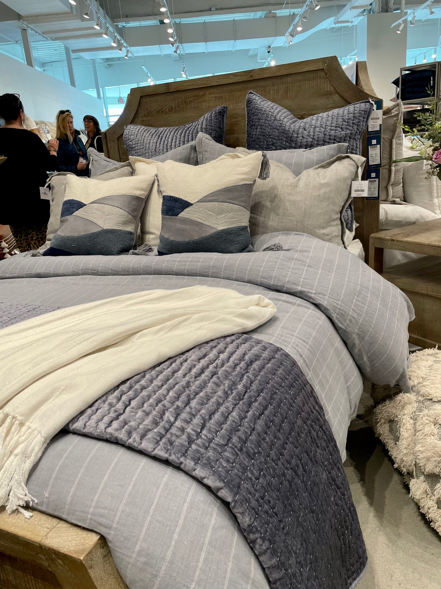 Monaco Sea Fog Duvet Collection - Chapin Furniture