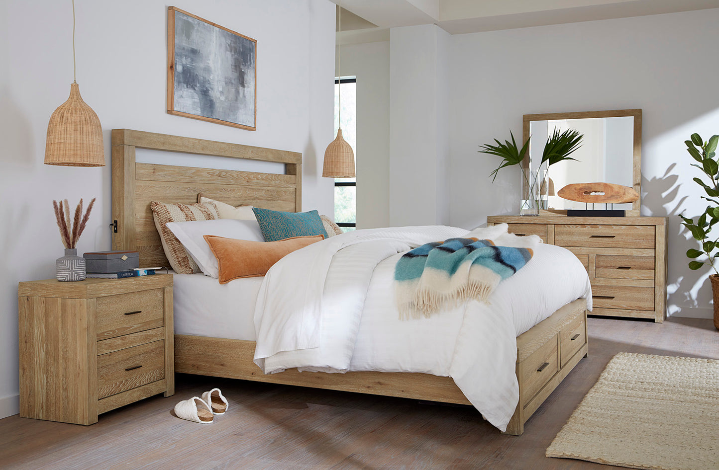 Modern Loft Panel Bed - Chapin Furniture