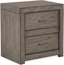 Modern Loft 2 Drawer Nightstand With Power - Chapin Furniture