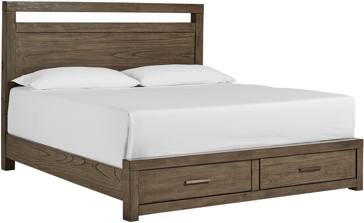Modern Loft Panel Bed - Chapin Furniture