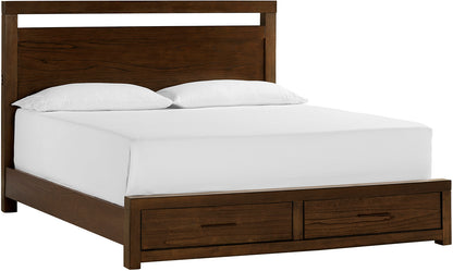 Modern Loft Panel Bed - Chapin Furniture