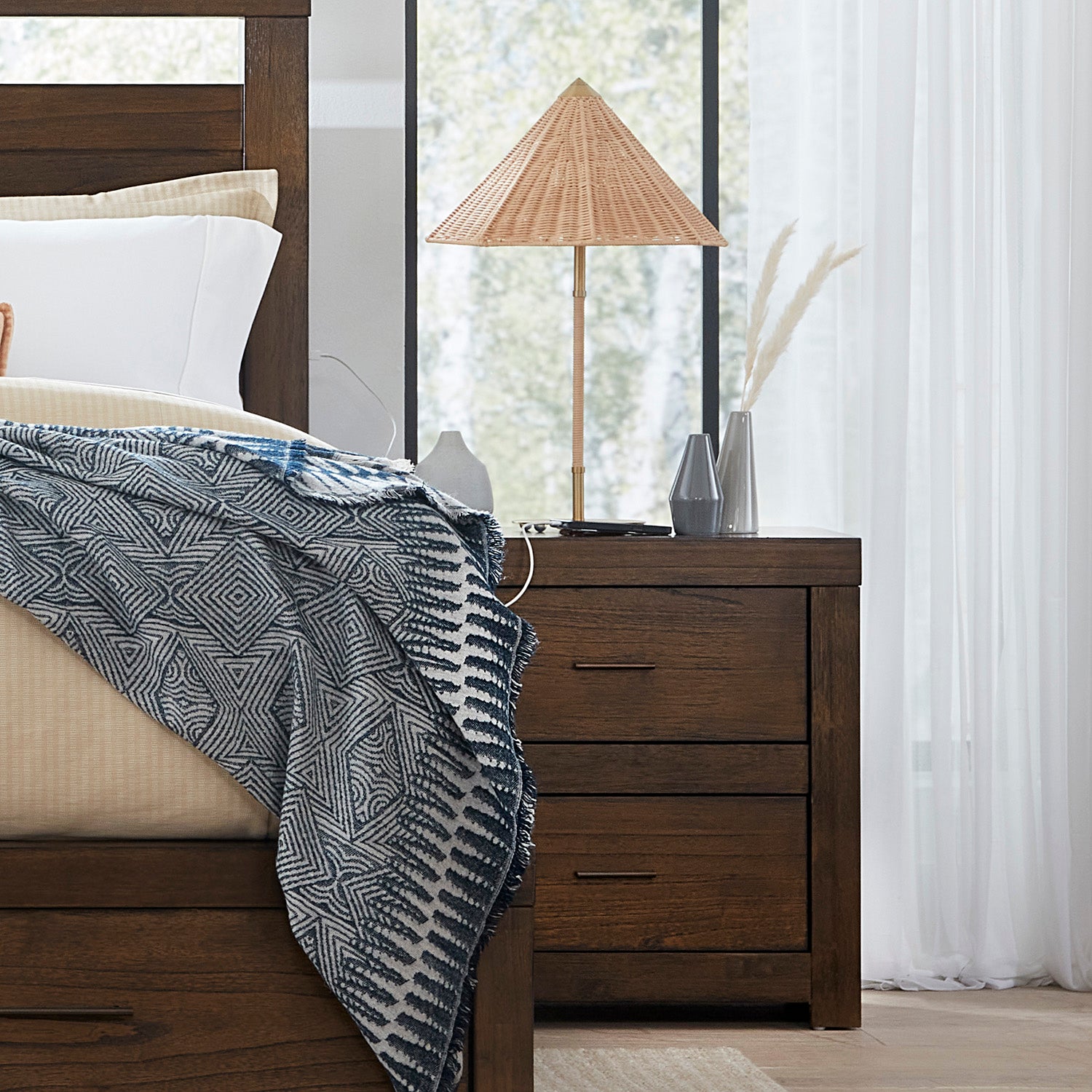 Modern Loft Panel Bed - Chapin Furniture
