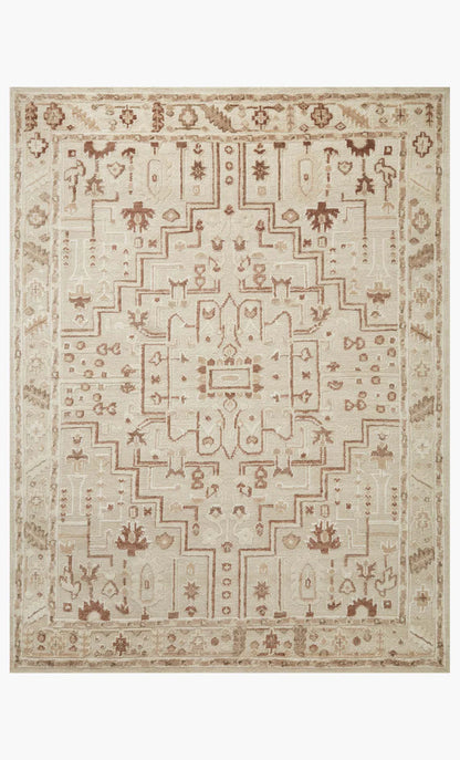 Magnolia Home Ingrid 01  Ivory/Earth Rug - Chapin Furniture