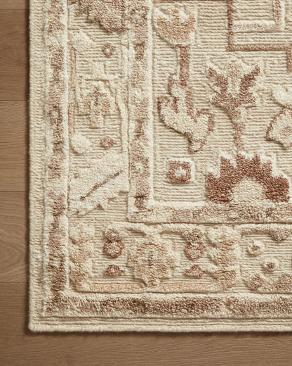 Magnolia Home Ingrid 01  Ivory/Earth Rug - Chapin Furniture