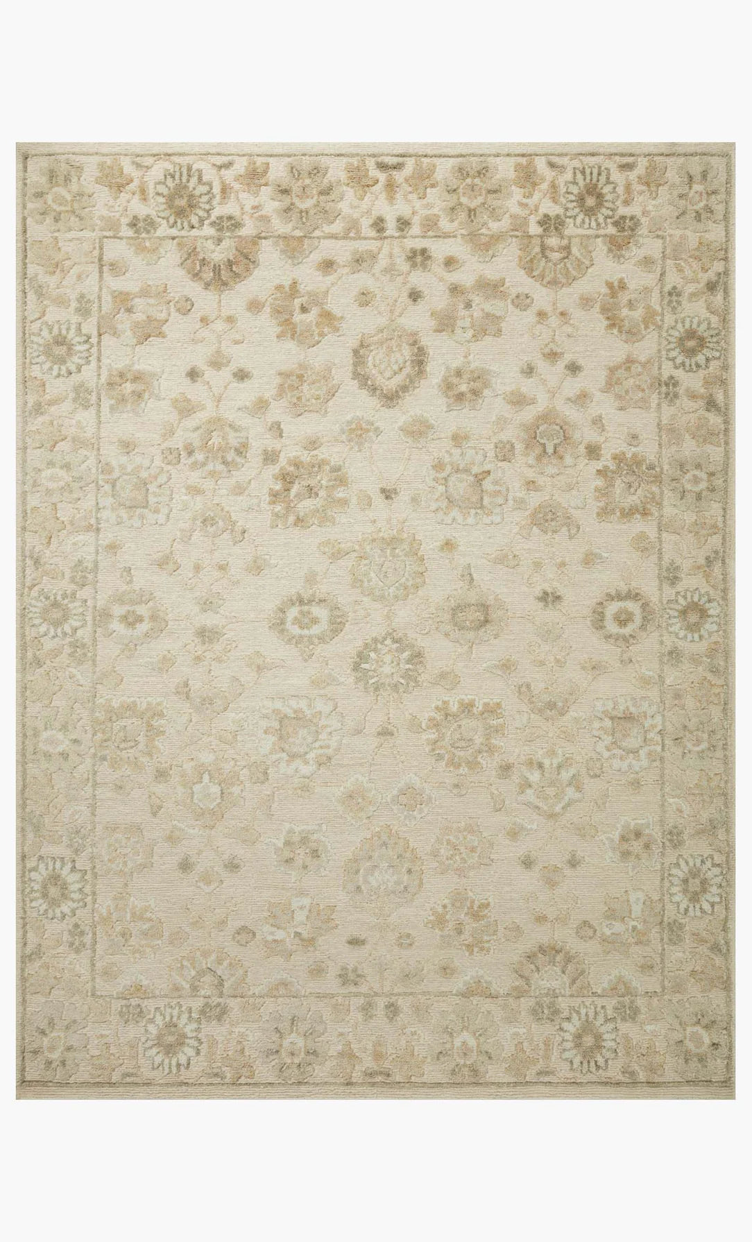 Magnolia Home Ingrid 02 Natural/Sage Rug - Chapin Furniture