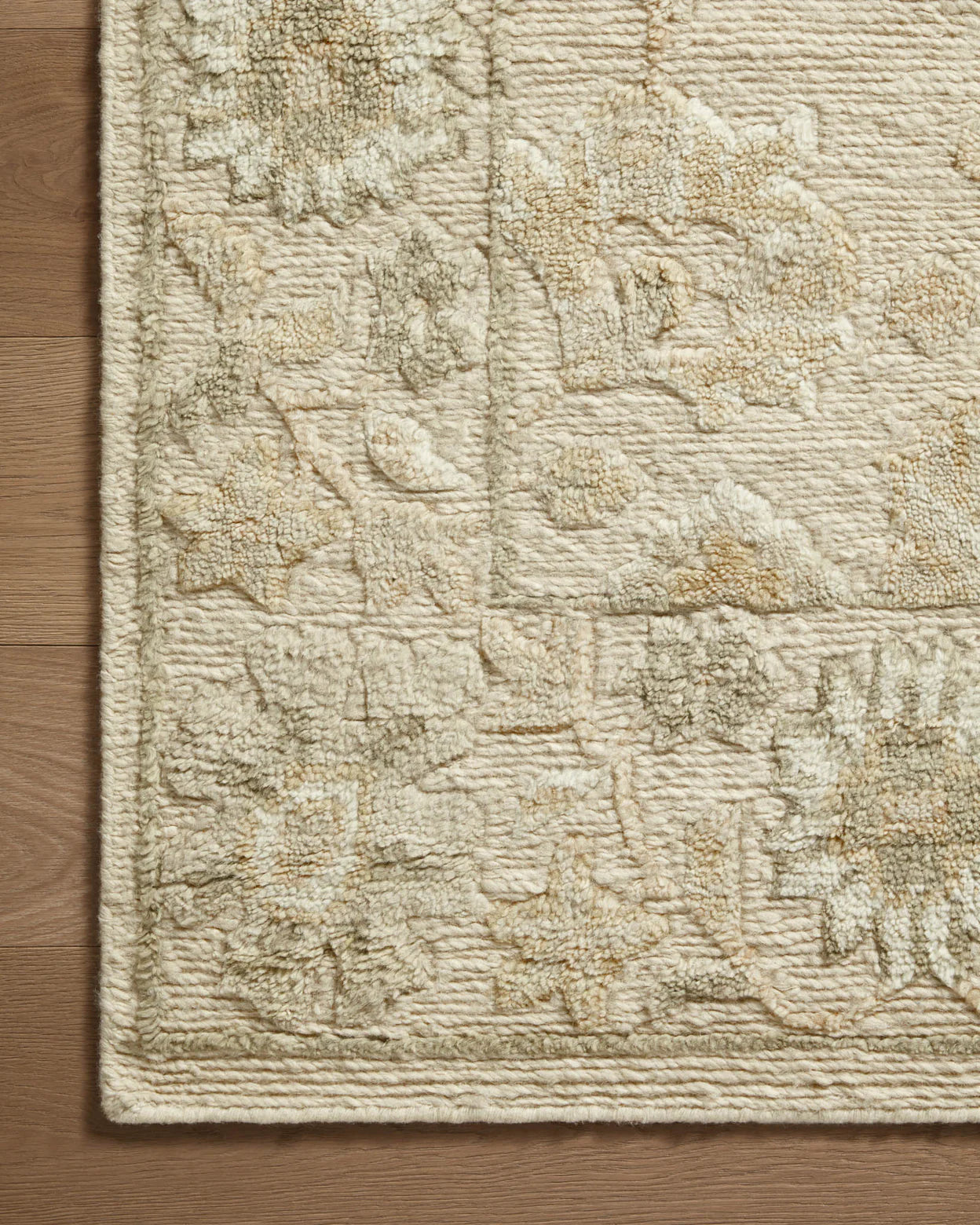 Magnolia Home Ingrid 02 Natural/Sage Rug - Chapin Furniture