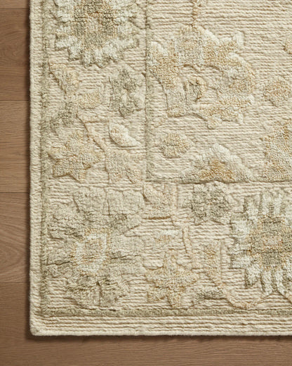 Magnolia Home Ingrid 02 Natural/Sage Rug - Chapin Furniture