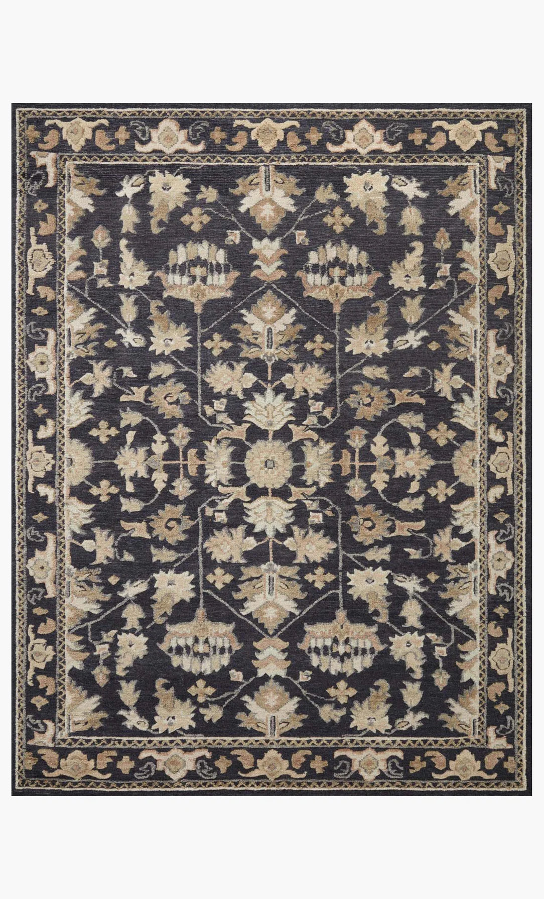 Magnolia Home Ingrid 03 Navy/Multi Rug - Chapin Furniture
