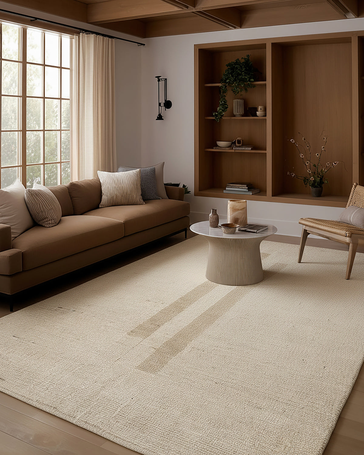 In The Distance Caledonia ITD02 Ivory/Tan Rug - Chapin Furniture