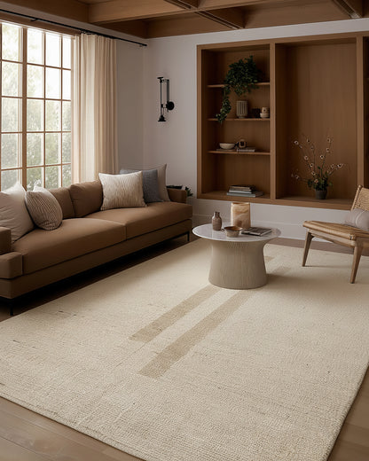 In The Distance Caledonia ITD02 Ivory/Tan Rug - Chapin Furniture