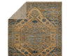 Jaipur Living Jinsen Hand Knotted Fontane Medallion Tan/ Blue Rug - Chapin Furniture