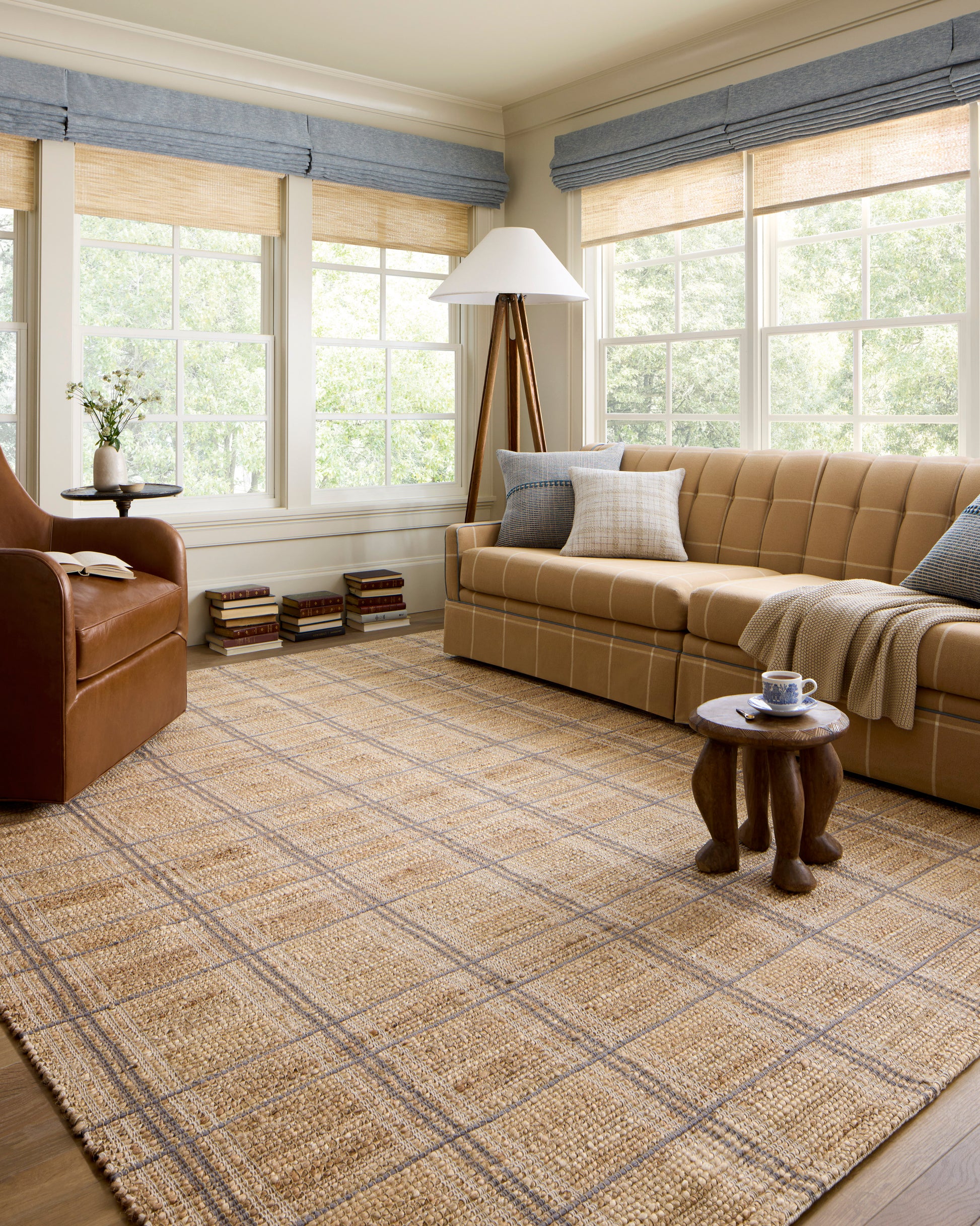 Chris Loves Julia Judy Rug - Natural / Stone - Chapin Furniture