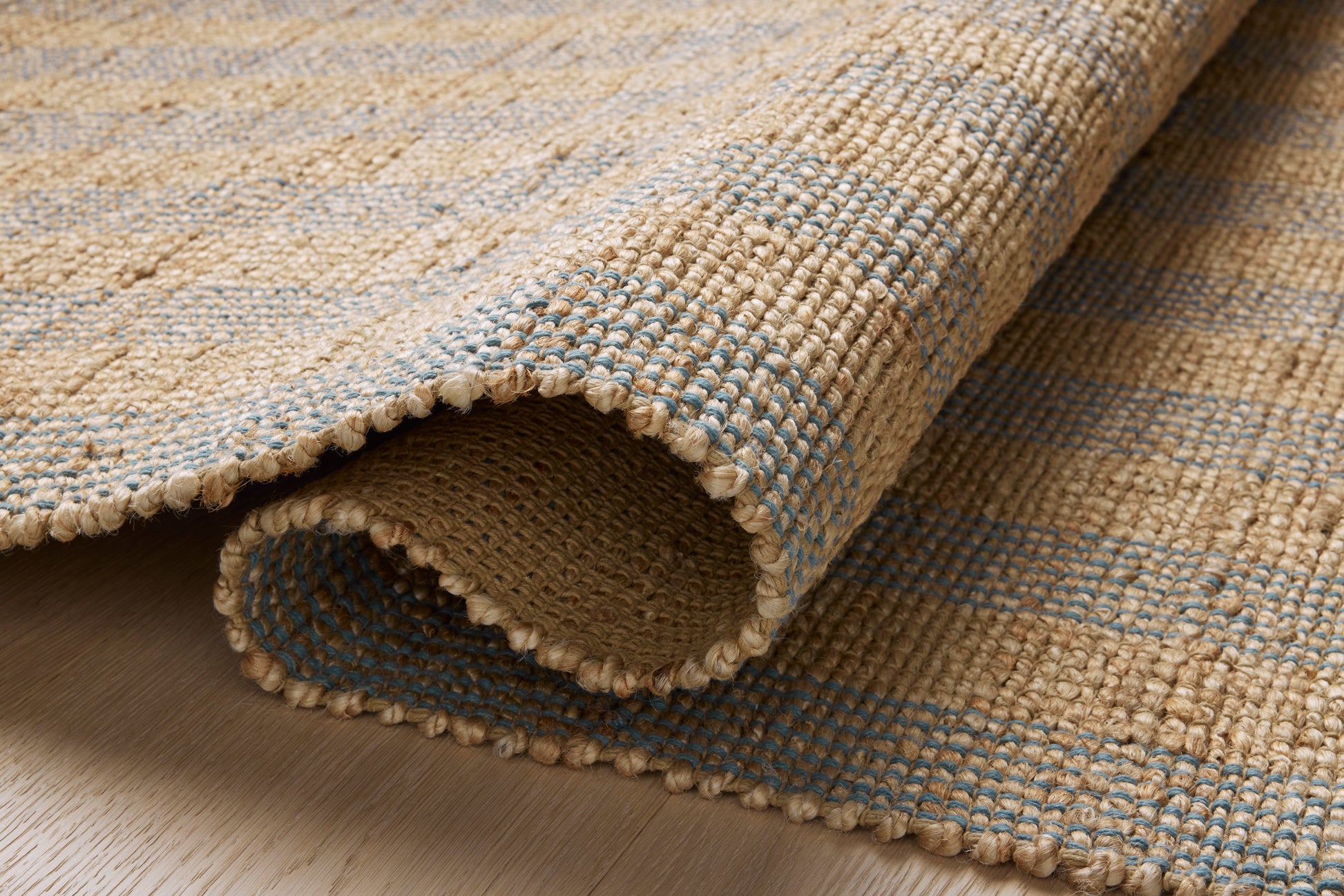 Chris Loves Julia Judy Rug - Natural / Sky - Chapin Furniture