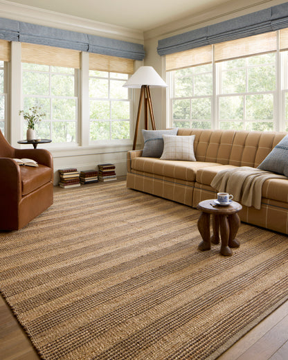 Chris Loves Julia Judy Rug - Natural / Chocolate - Chapin Furniture