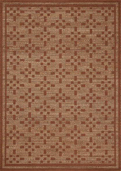 Chris Loves Julia Judy Rug - Natural / Spice - Chapin Furniture