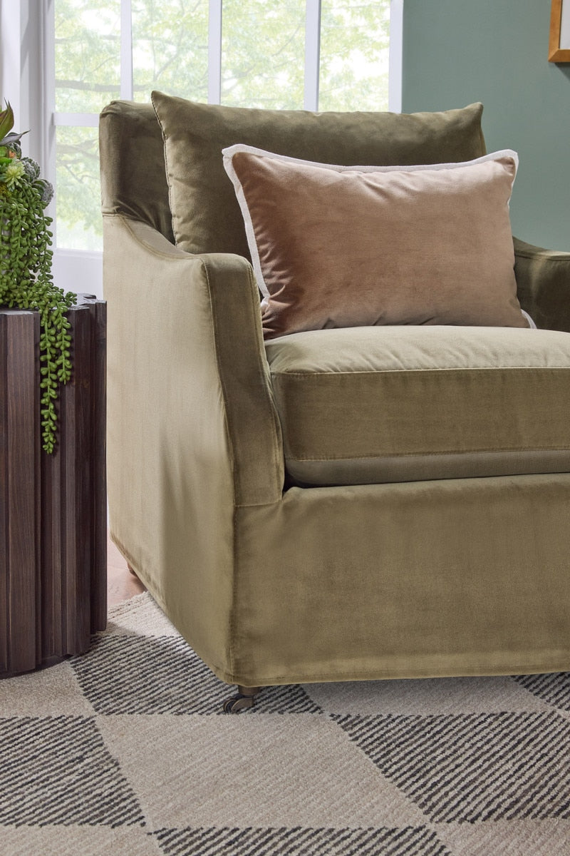 Jade Slipcover Club Chair - Chapin Furniture