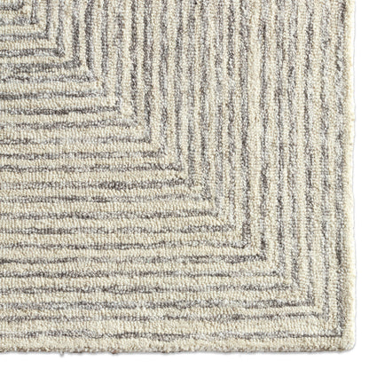 Kafes Knox KAF01 Ivory/White Rug - Chapin Furniture