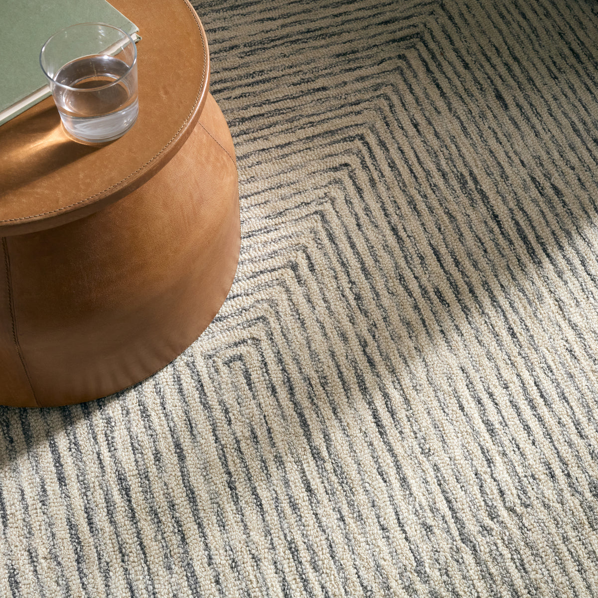 Kafes Knox KAF01 Ivory/White Rug - Chapin Furniture