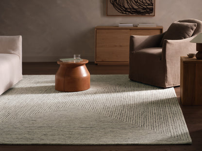 Kafes Knox KAF01 Ivory/White Rug - Chapin Furniture