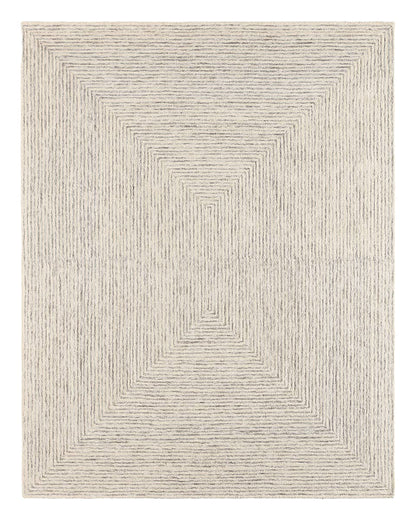 Kafes Knox KAF01 Ivory/White Rug - Chapin Furniture