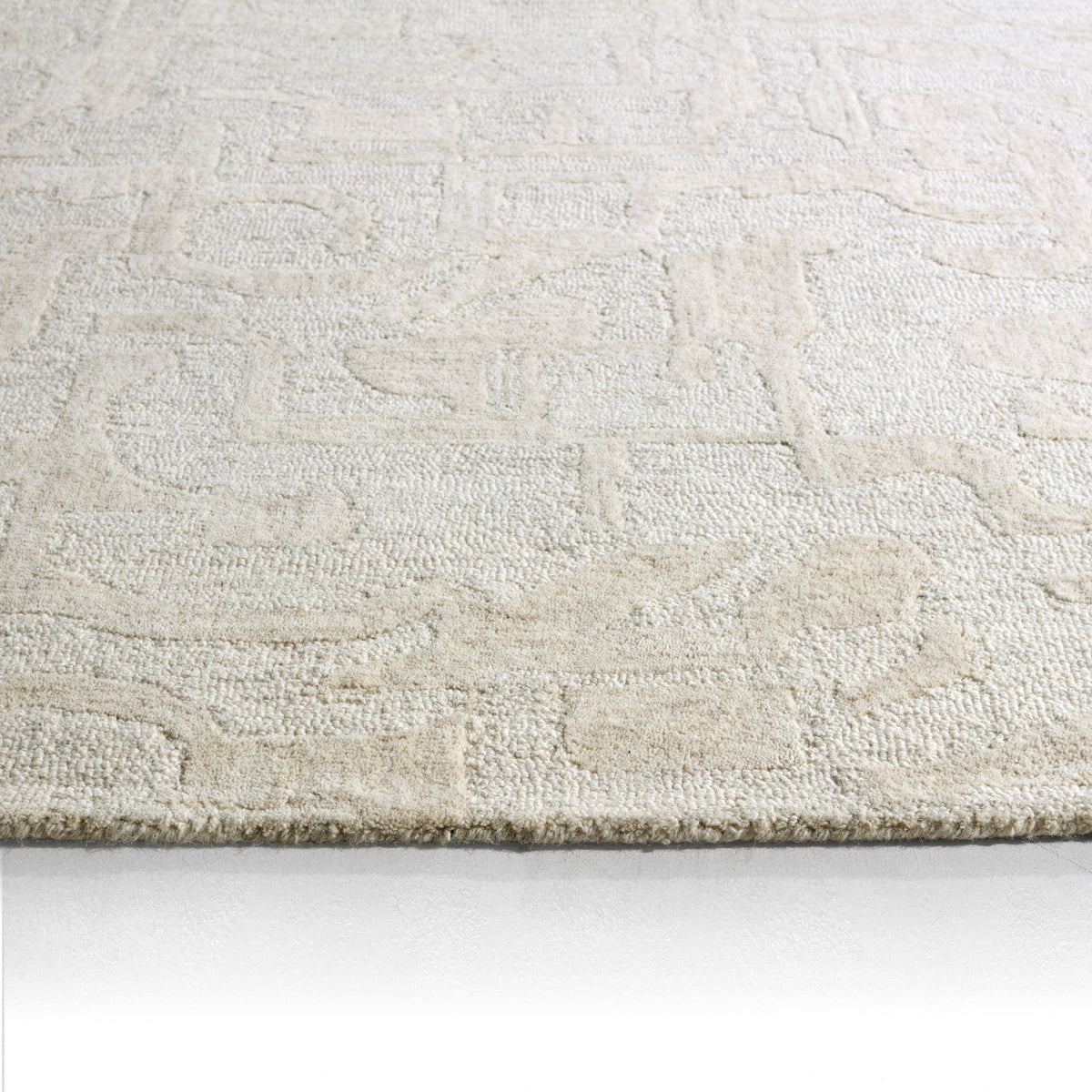 Kafes Amine KAF03 Ivory/Tan Rug - Chapin Furniture