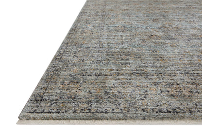 Jean Stoffer Katherine 01 Rug- Ocean/Gold - Chapin Furniture