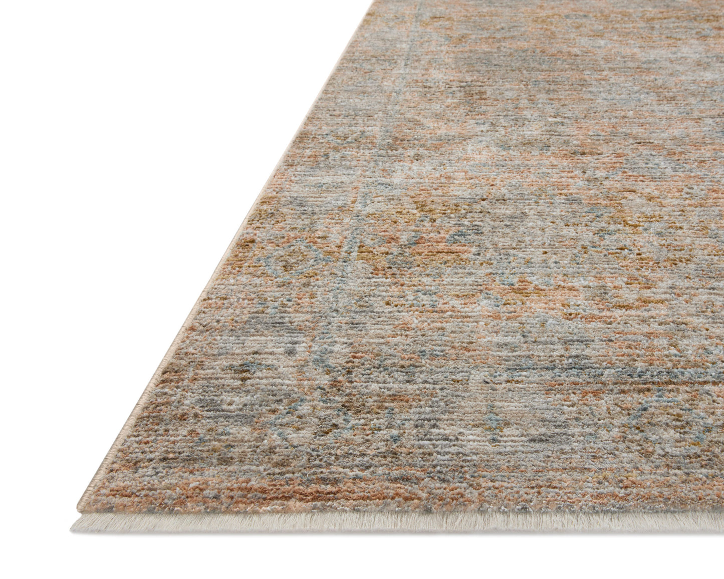 Jean Stoffer Katherine 02 Rug- Terracotta/Smoke - Chapin Furniture