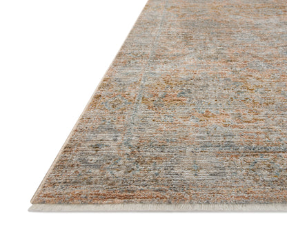 Jean Stoffer Katherine 02 Rug- Terracotta/Smoke - Chapin Furniture