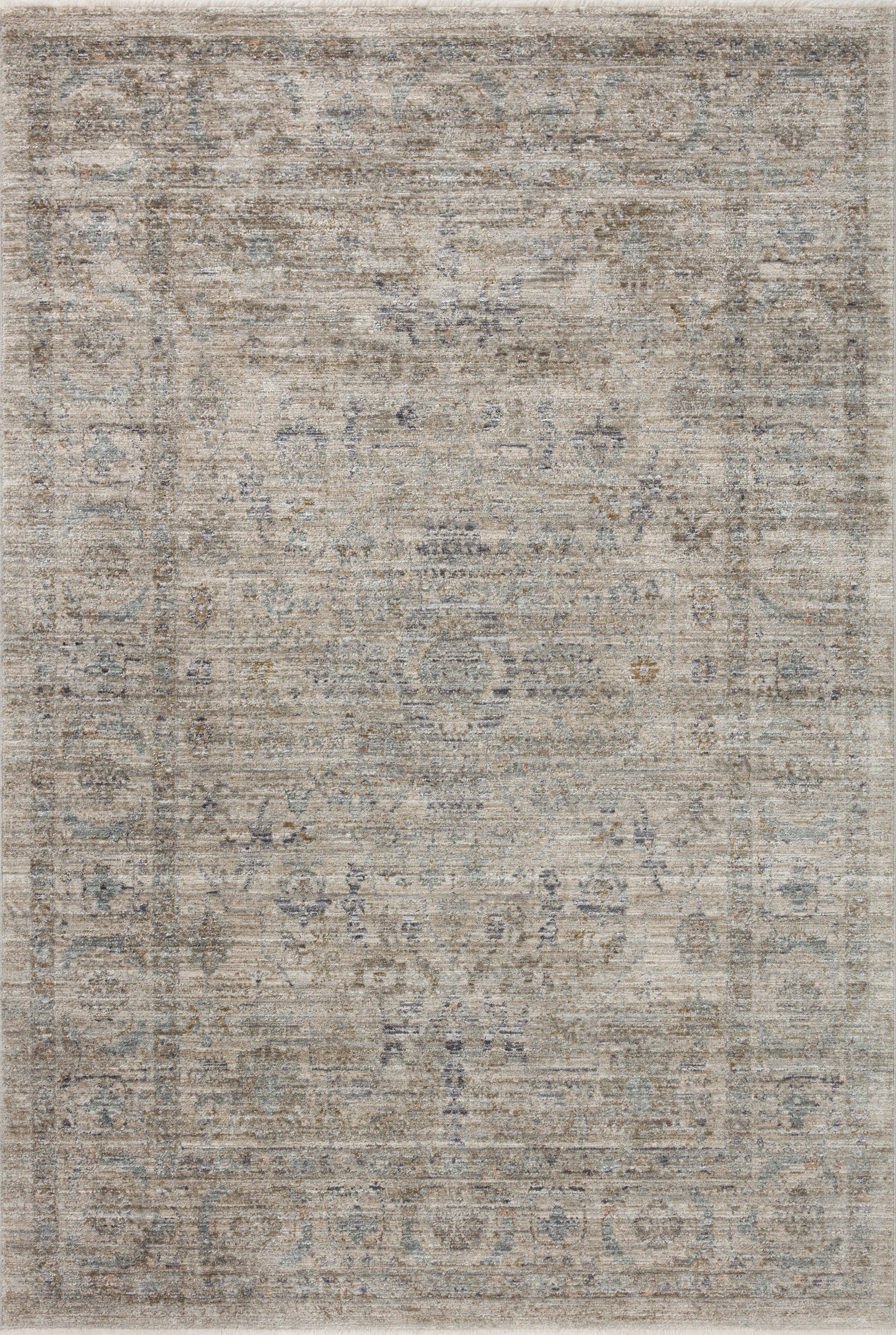 Jean Stoffer Katherine 03 Rug- Beige/Mist - Chapin Furniture
