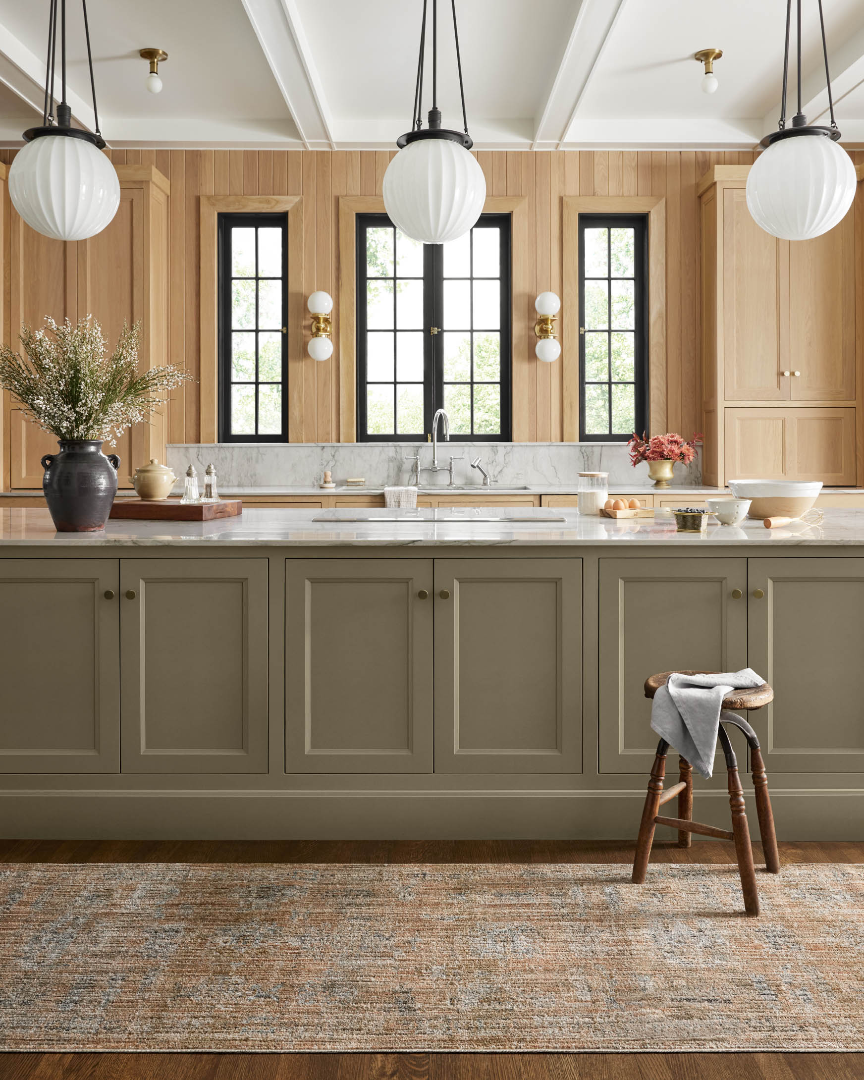 Jean Stoffer Katherine 04 Rug- Copper/Steel - Chapin Furniture