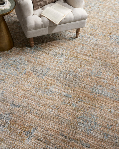 Jean Stoffer Katherine 04 Rug- Copper/Steel - Chapin Furniture