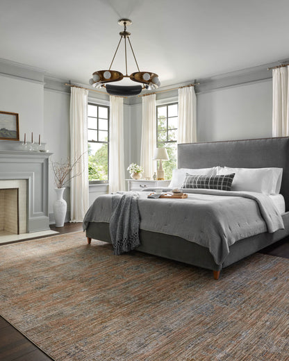 Jean Stoffer Katherine 04 Rug- Copper/Steel - Chapin Furniture