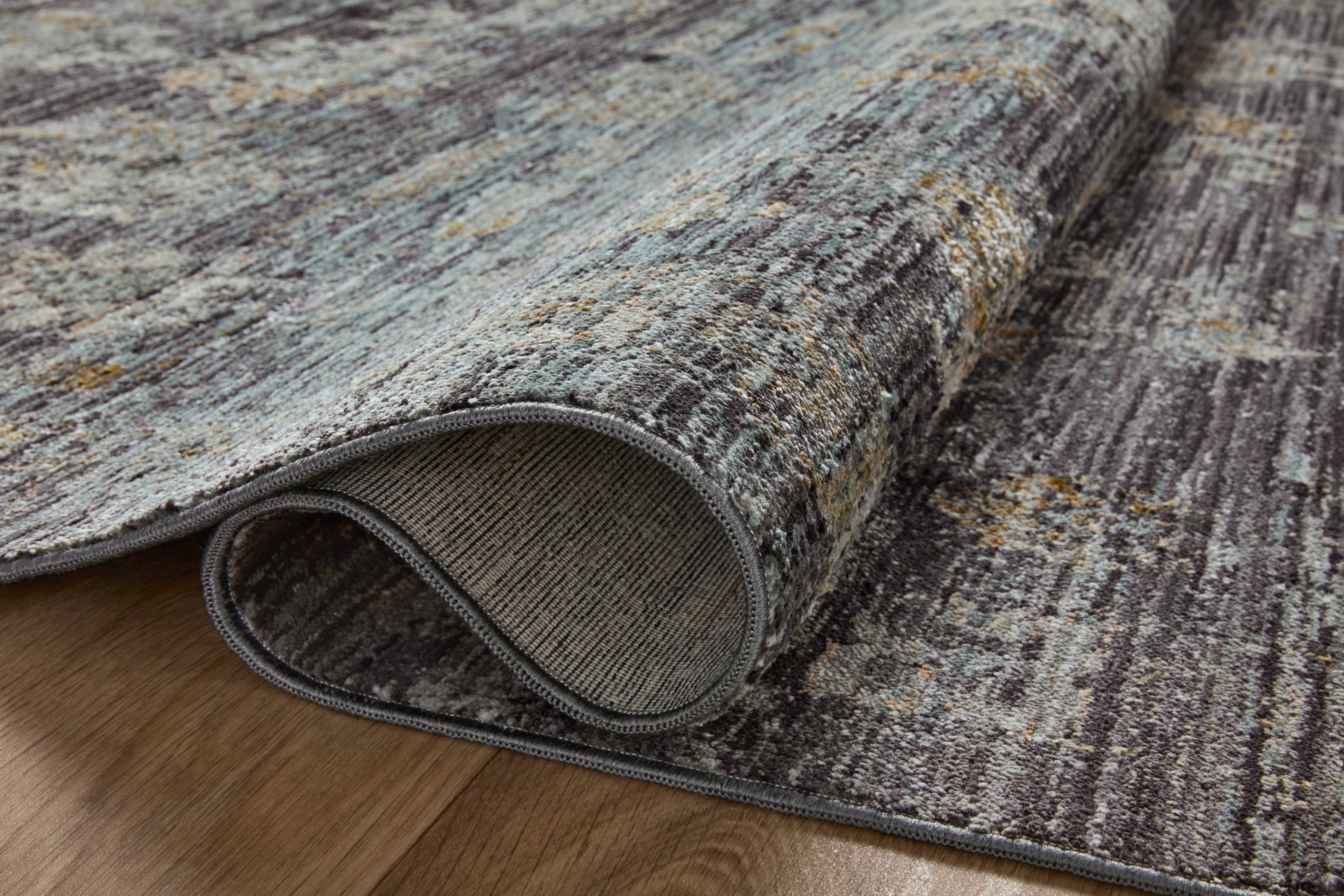 Jean Stoffer Katherine 04 Rug- Ink/Jade - Chapin Furniture