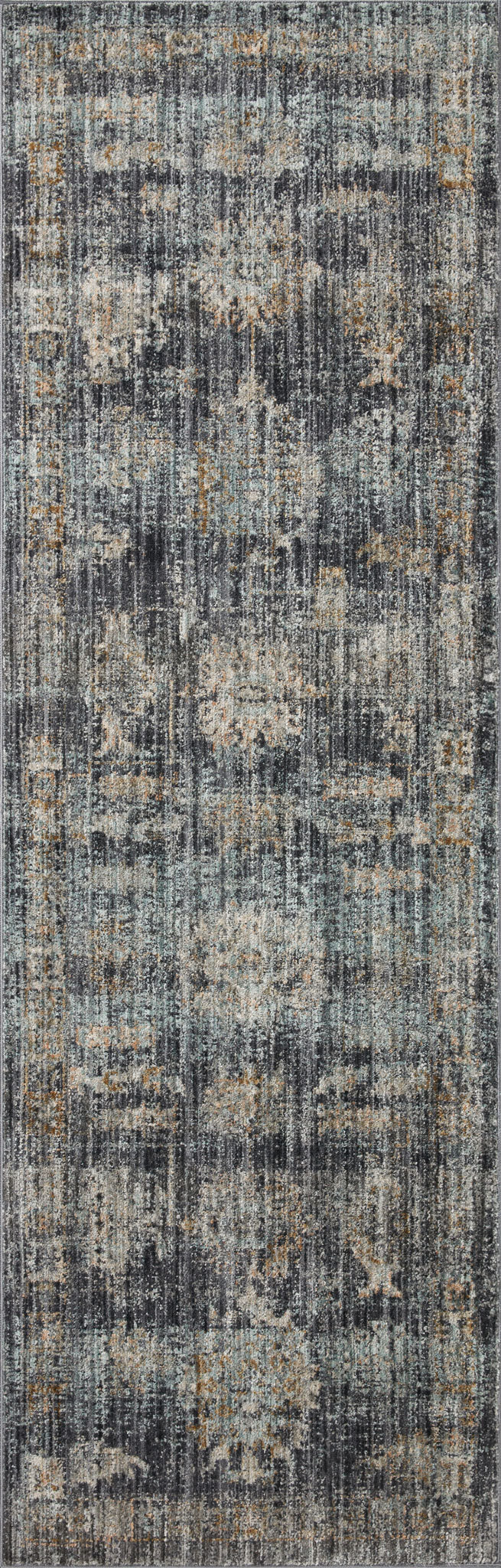 Jean Stoffer Katherine 04 Rug- Ink/Jade - Chapin Furniture