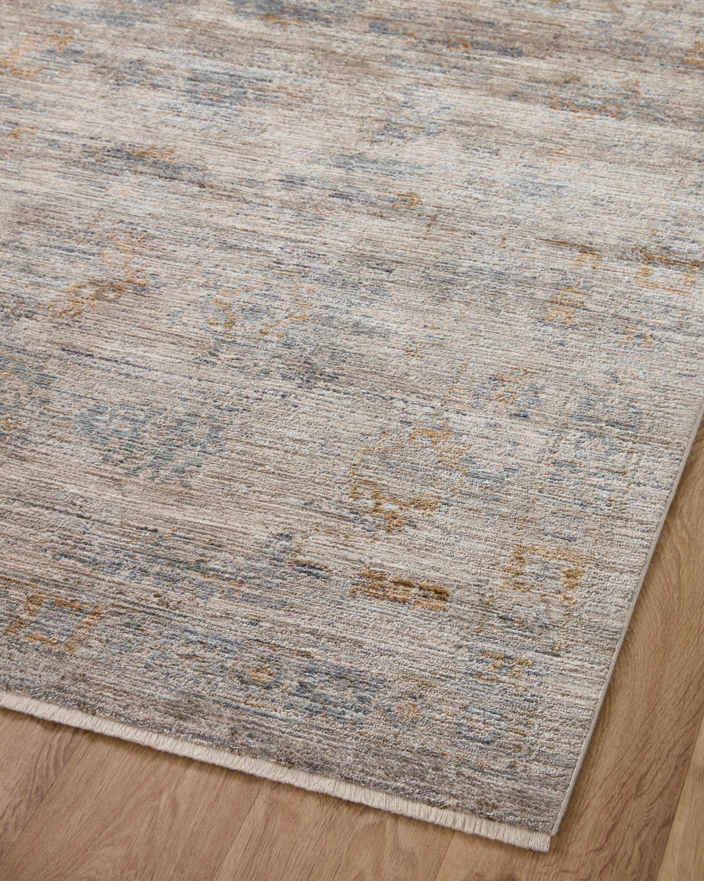 Jean Stoffer Katherine 04 Rug- Pebble/Ocean - Chapin Furniture