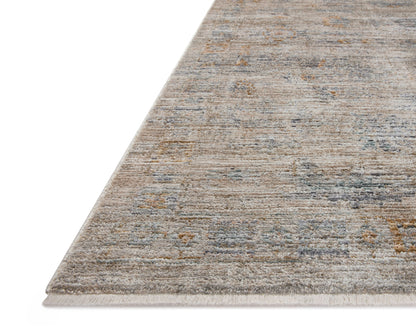 Jean Stoffer Katherine 04 Rug- Pebble/Ocean - Chapin Furniture