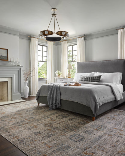 Jean Stoffer Katherine 04 Rug- Pebble/Ocean - Chapin Furniture