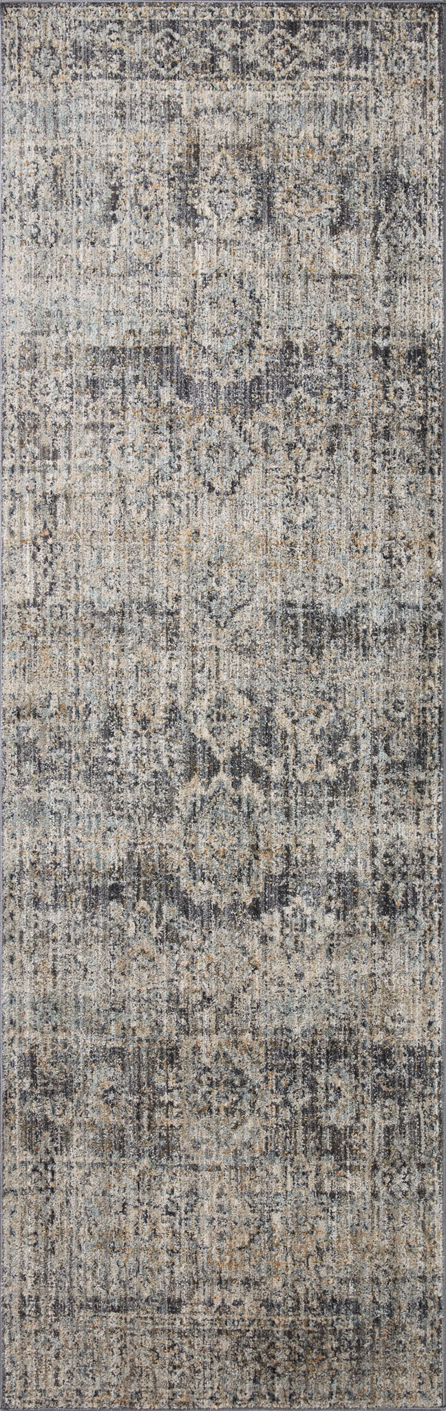 Jean Stoffer Katherine 05 Rug- Graphite/Jade - Chapin Furniture