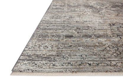 Jean Stoffer Katherine 05 Rug- Graphite/Jade - Chapin Furniture