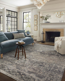 Jean Stoffer Katherine 05 Rug- Graphite/Jade - Chapin Furniture