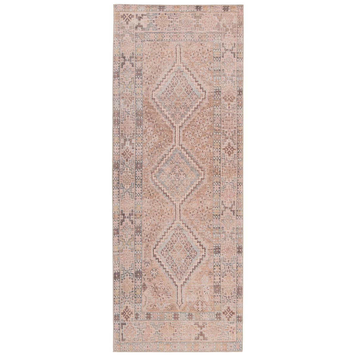 Kindred Marquesa KND01 Light Pink/Blue Rug - Chapin Furniture
