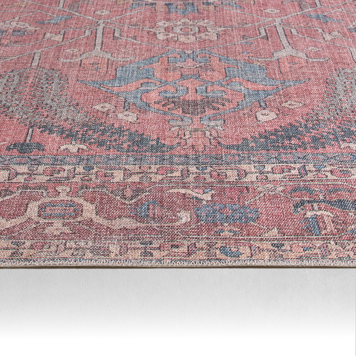 Kindred Galina KND08 Red/Blue Rug - Chapin Furniture