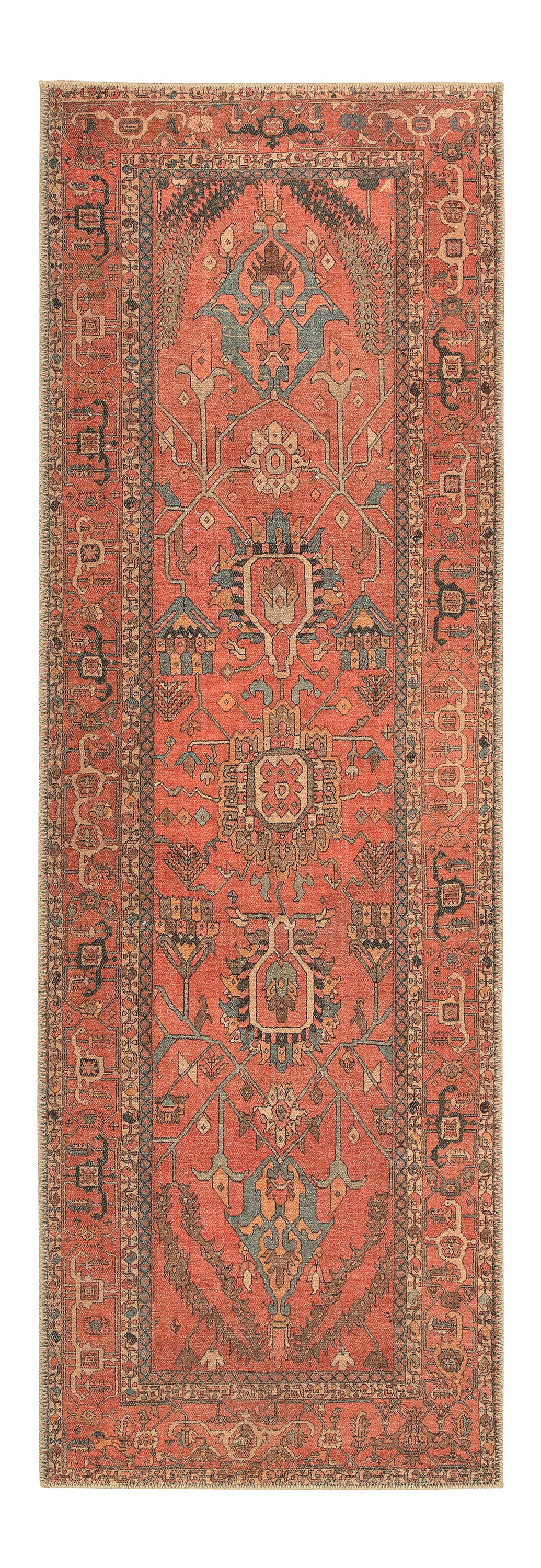 Kindred Galina KND08 Red/Blue Rug - Chapin Furniture