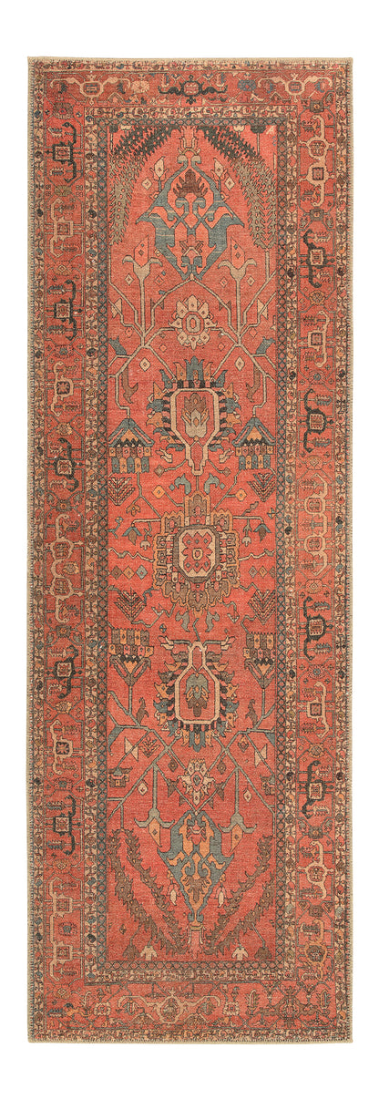 Kindred Galina KND08 Red/Blue Rug - Chapin Furniture