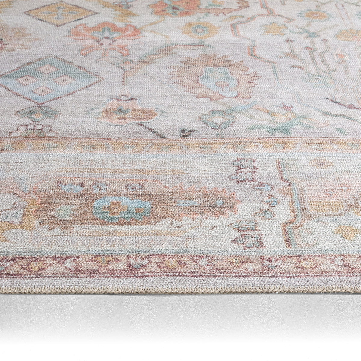 Kindred Avin KND11 Ivory/Blush Rug - Chapin Furniture