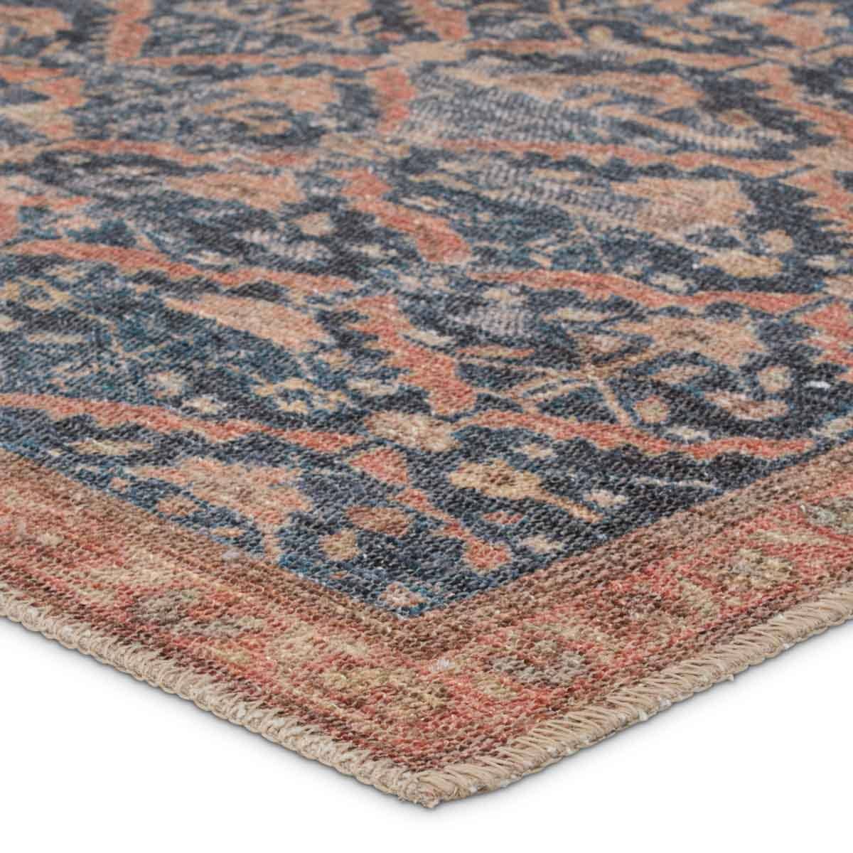Kindred Meryem KND15 Navy/Rust Rug - Chapin Furniture