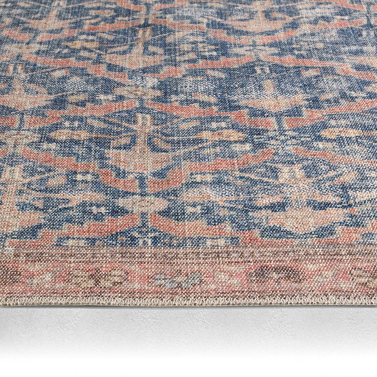Kindred Meryem KND15 Navy/Rust Rug - Chapin Furniture