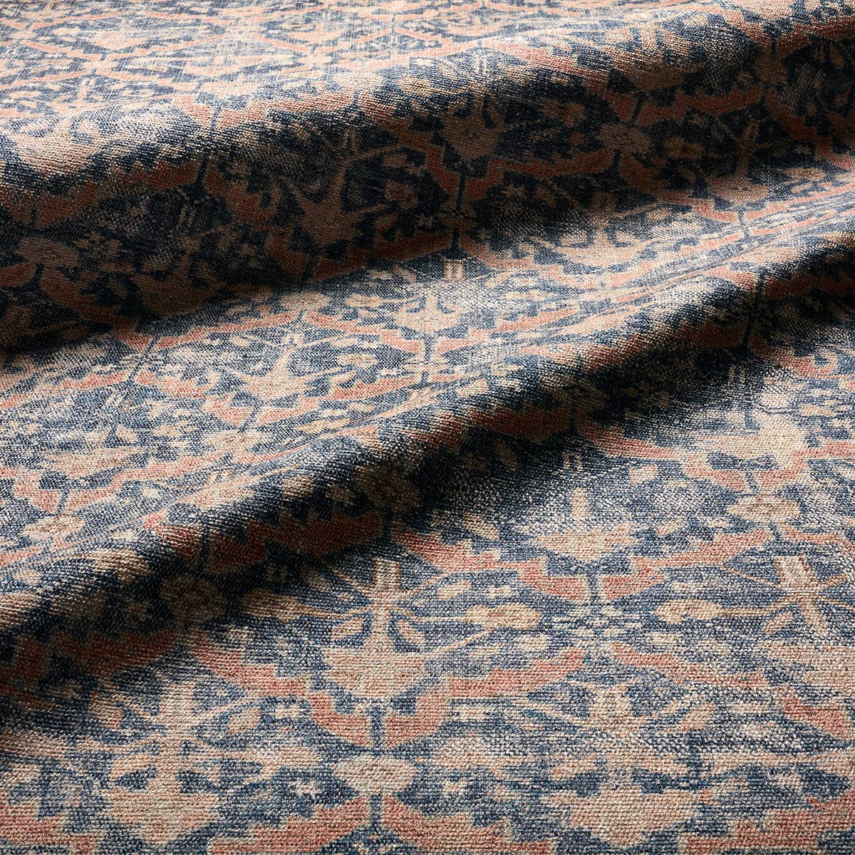 Kindred Meryem KND15 Navy/Rust Rug - Chapin Furniture