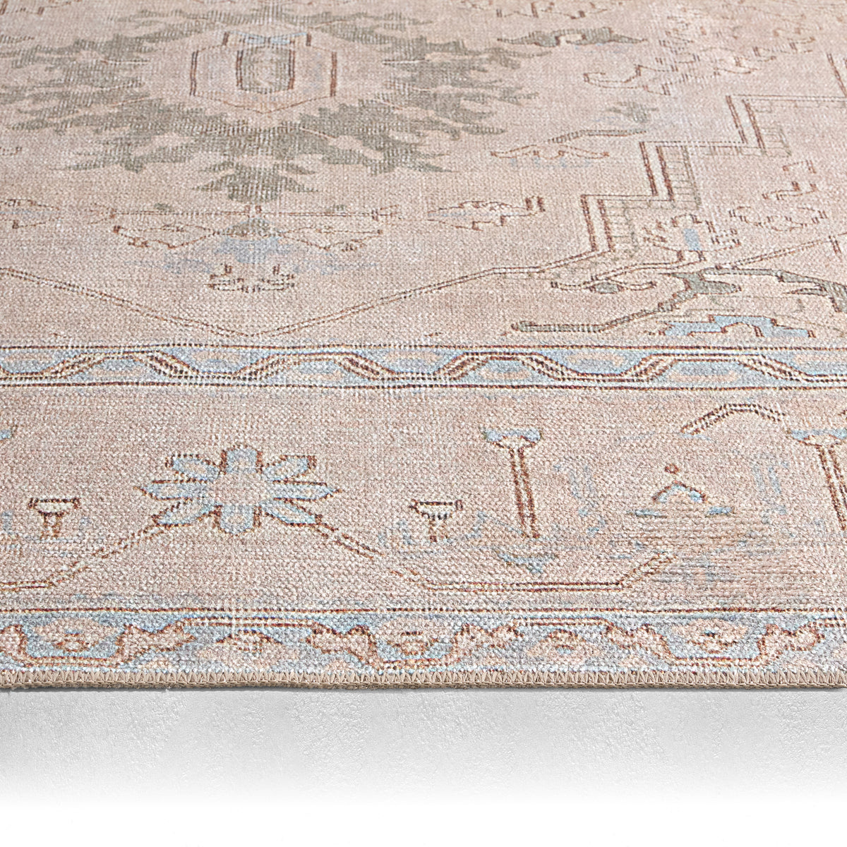 Kindred Josephine KND17 Beige/Light Blue Rug - Chapin Furniture