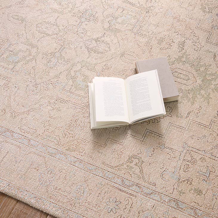 Kindred Josephine KND17 Beige/Light Blue Rug - Chapin Furniture